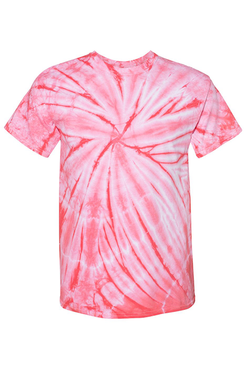 Coral Tie Dye T-Shirt
