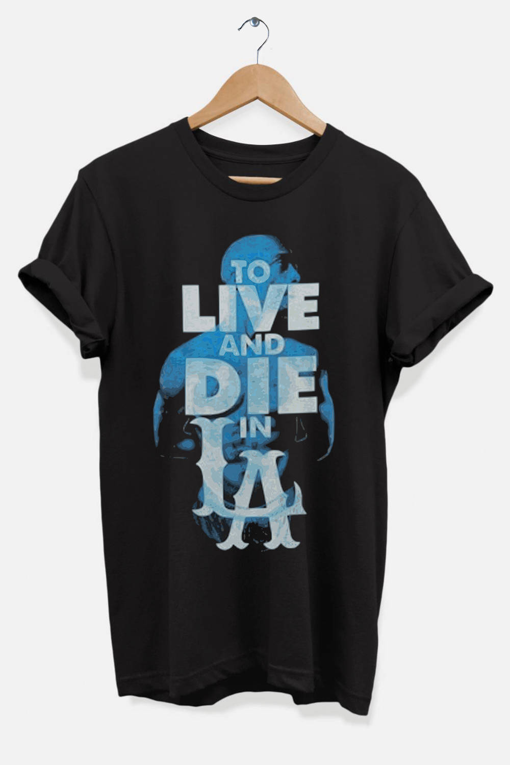 Hipsters Remedy to Live and Die in La T-Shirt - Black - 3XL